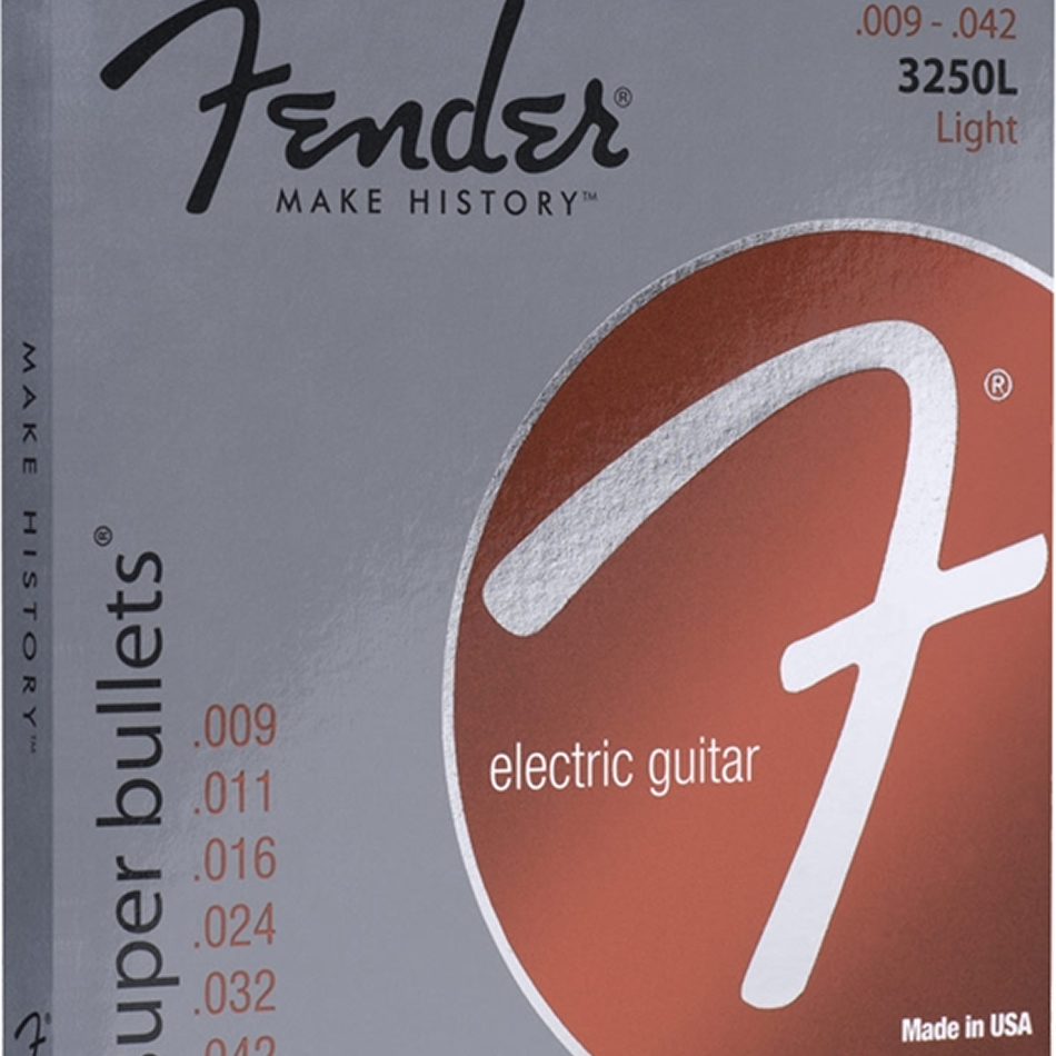 Fender 3250 Super Bullets Electric .009-.042