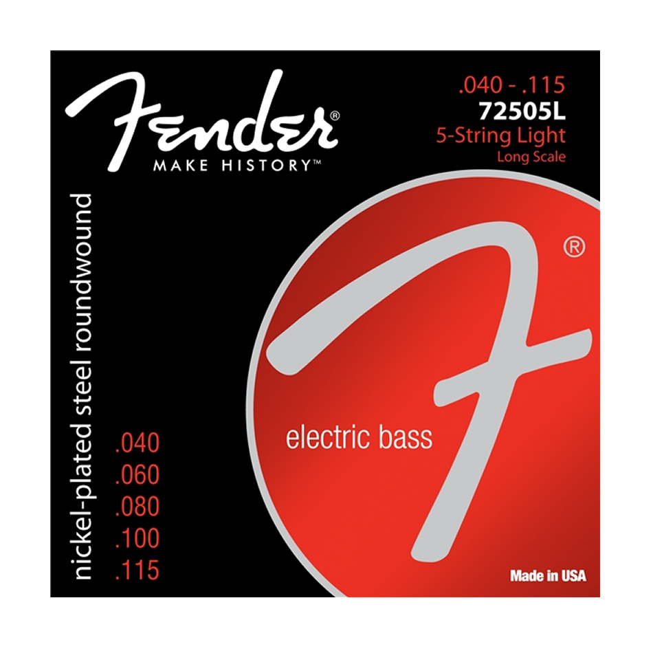 Fender 7250 Bass Strings .40-.115 5-String Light
