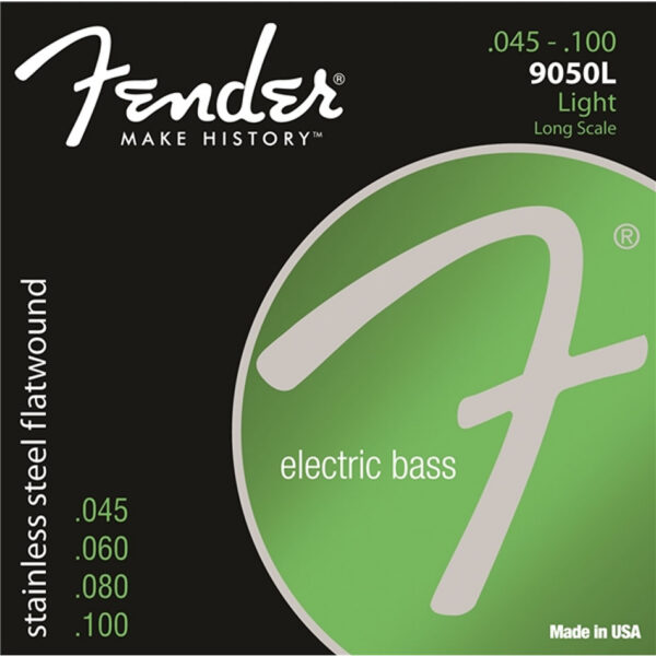 Fender 9050 Light Flatwound Bass Strings .045-.100