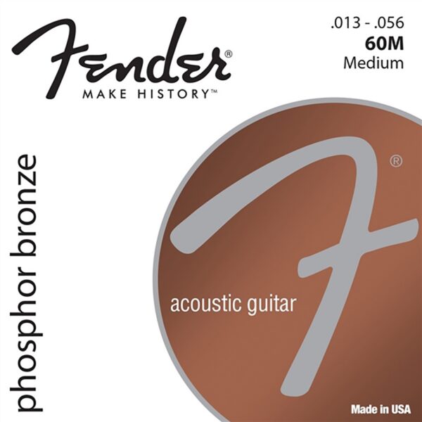 Fender 60M Phosphor Bronze Acoustic Strings .13-.56