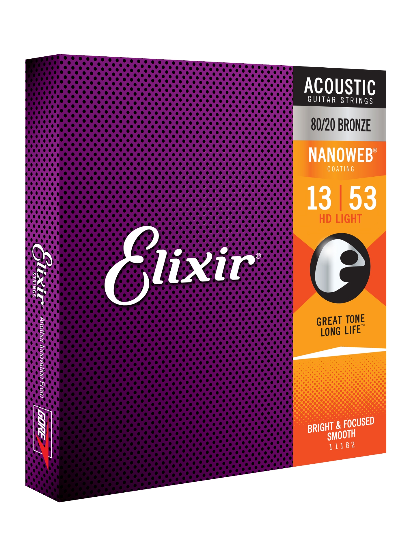 Elixir 80/20 Bronze NANOWEB HD Light 13-53 - Image 2