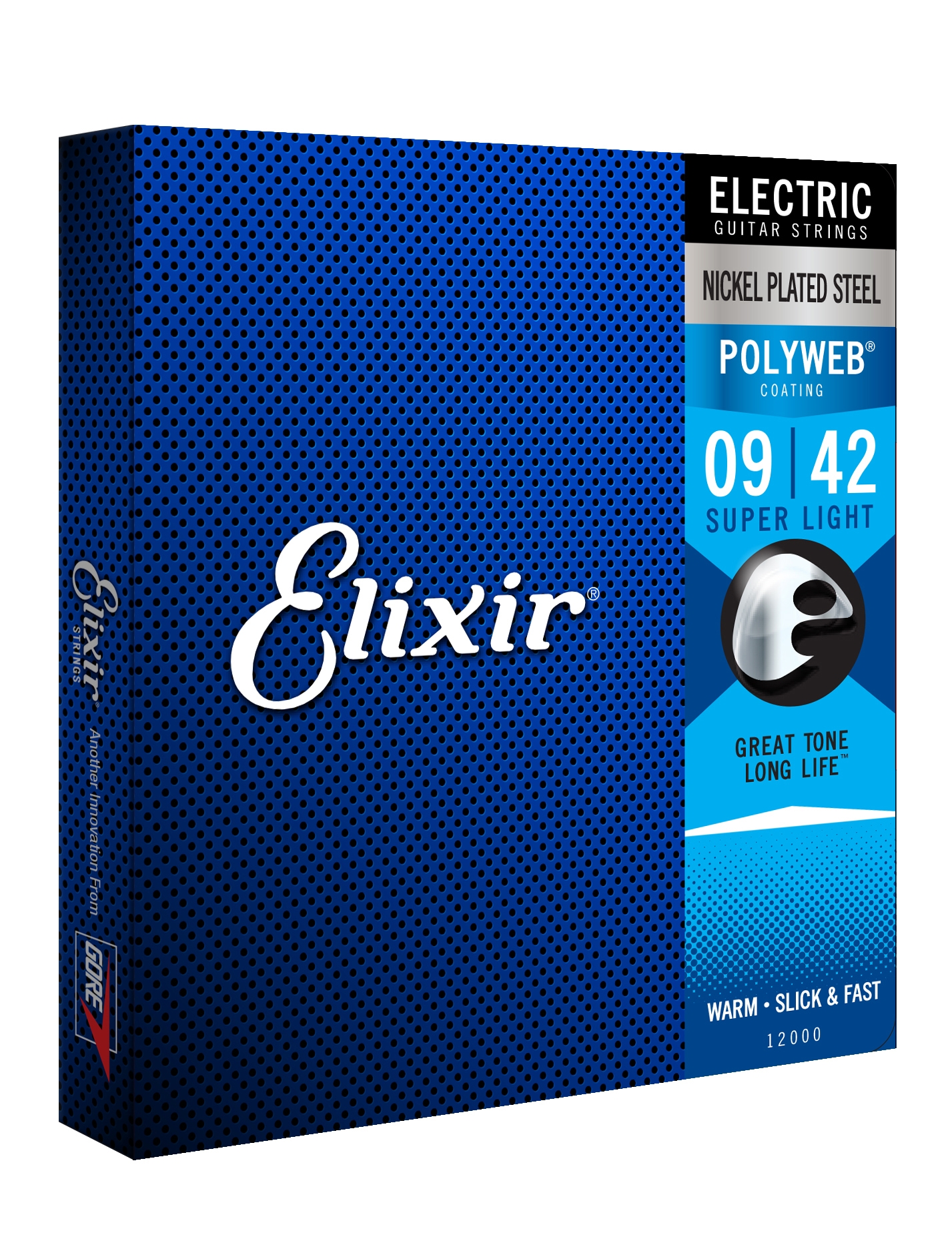 Elixir Nickel Plated Steel Super Light 9-42 POLYWEB - Image 3