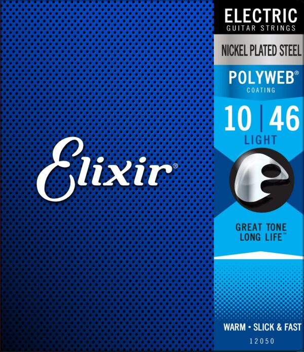 Elixir Nickel Plated Steel Polyweb Light .010-.046
