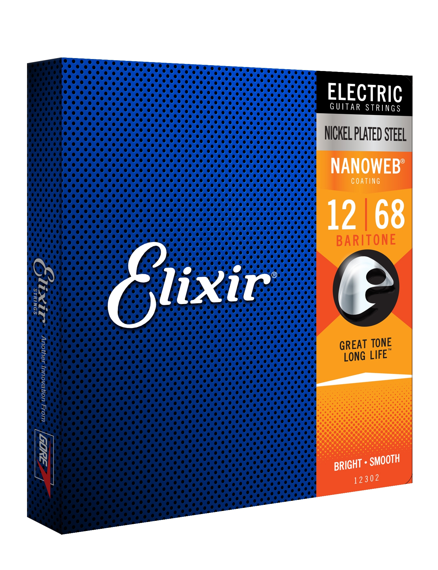 Elixir NANOWEB Baritone Electric Strings .012-.068 - Image 3