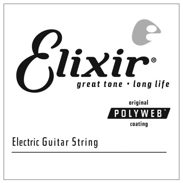 Elixir .042 Nickel Plated Steel POLYWEB Single String