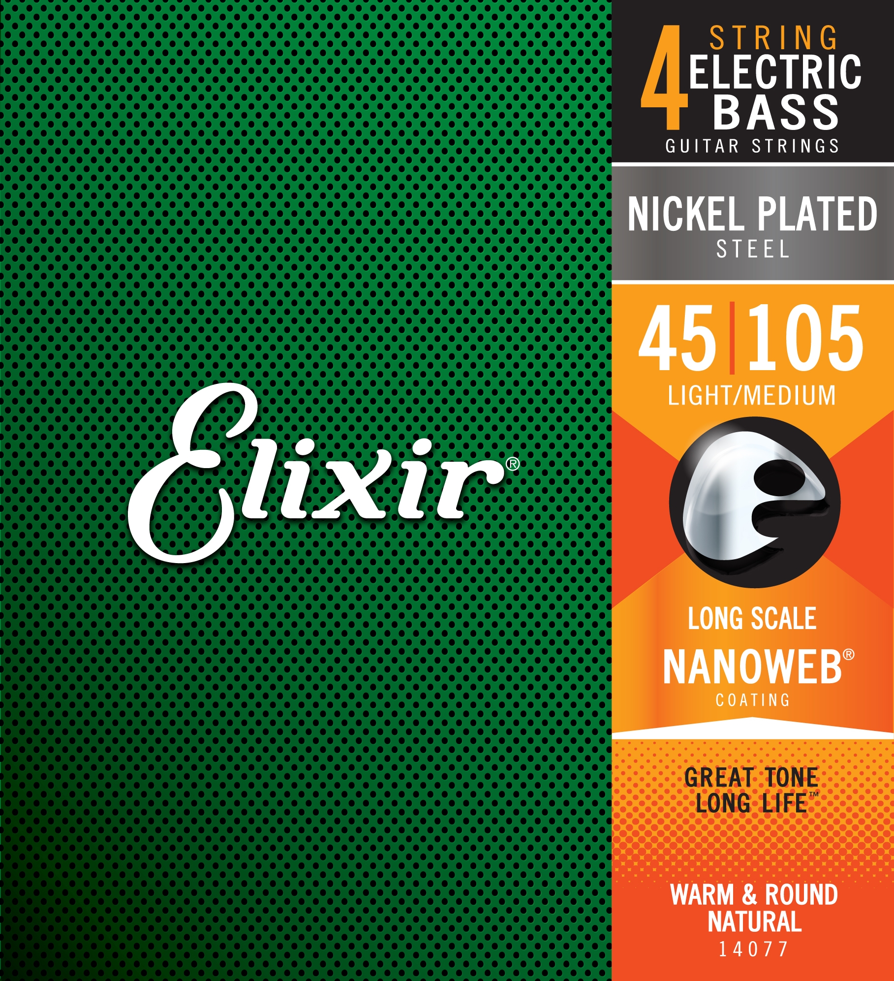 Elixir NPS Bass Strings 45-105 Long Scale – 6-Pack
