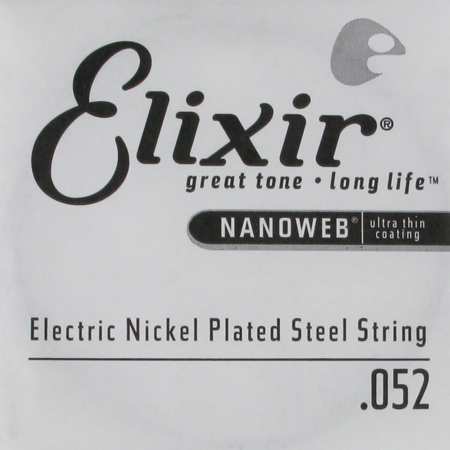 Elixir NANOWEB .052 Single Electric Guitar String
