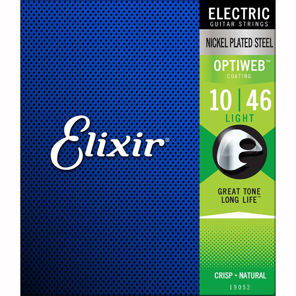 Elixir Optiweb NPS Electric Strings, Light – 20 Pack