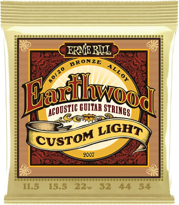 Ernie Ball 2007 Earthwood 80/20 Bronze 11.5-54