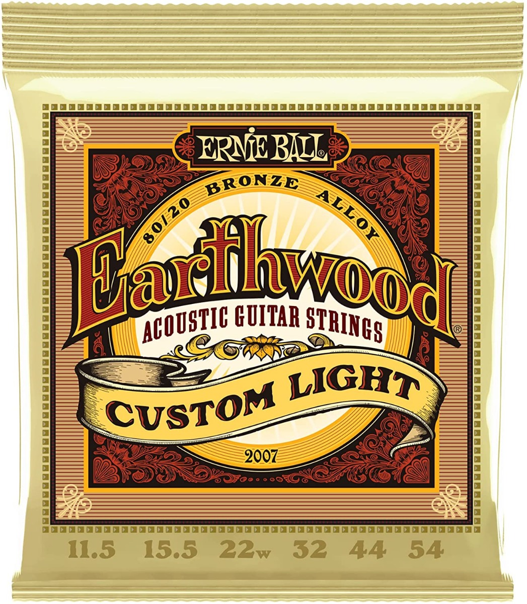 Ernie Ball 2007 Earthwood 80/20 Bronze 11.5-54