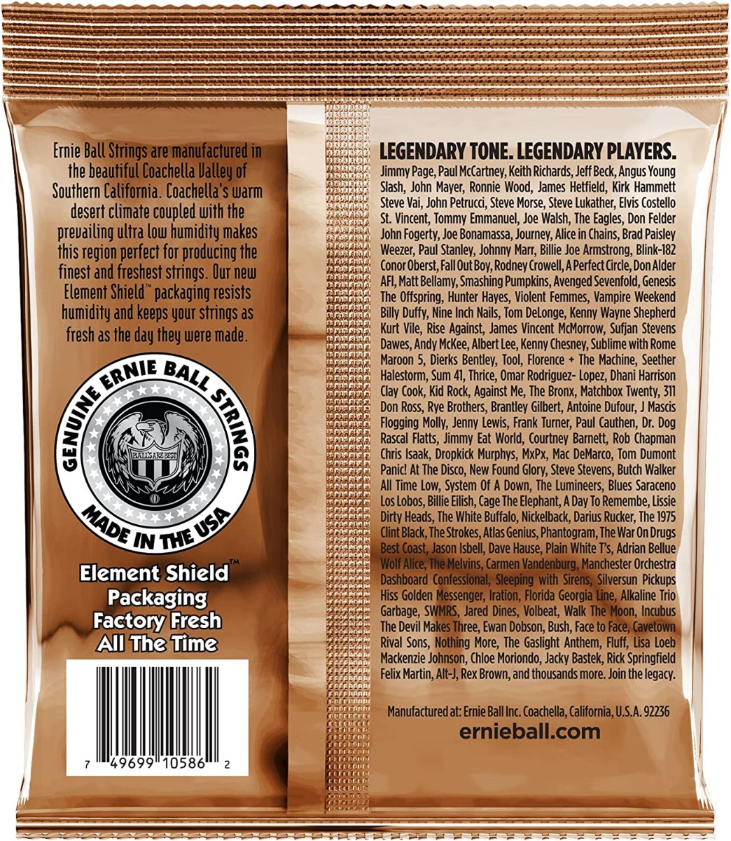 Ernie Ball 2143 Earthwood Custom Medium PB 12.5-56 - Image 2