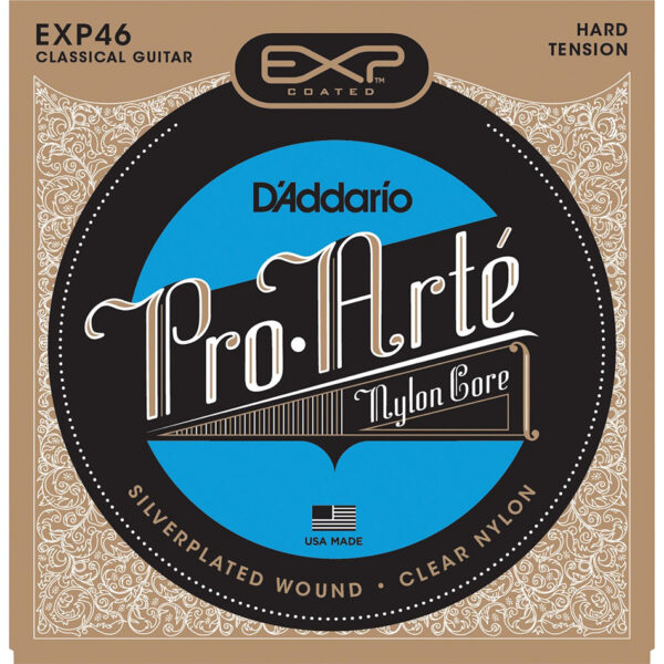 D'Addario EXP46 Classical Guitar Strings - Hard Tension