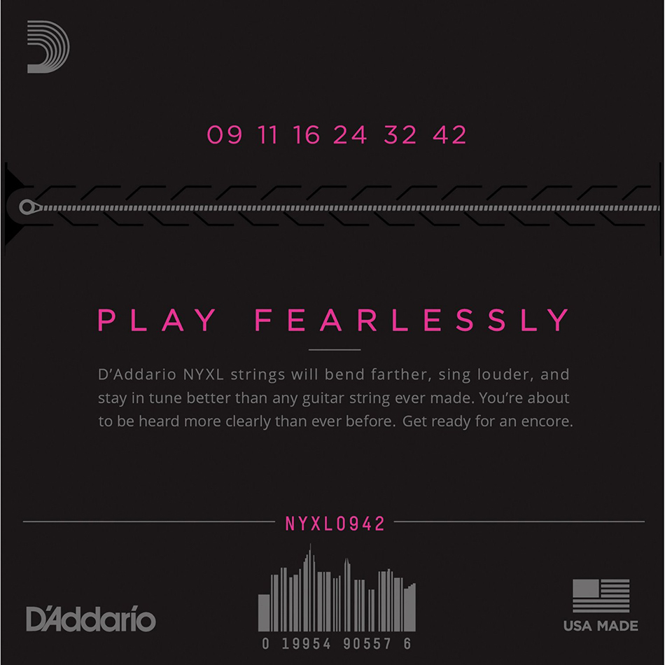D'Addario NYXL0942 Super Light Electric Guitar Strings - Image 3