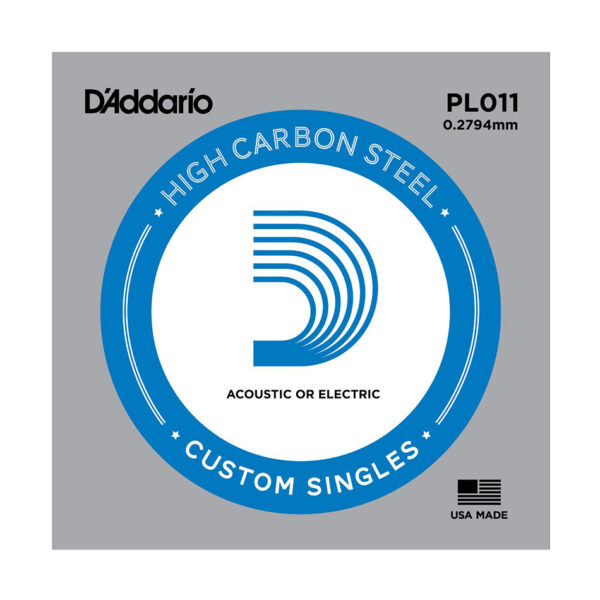 D'Addario PL011 Plain Steel Single String .011