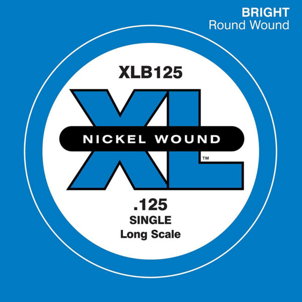 D'Addario XLB125 Single .125 Long Scale Bass String