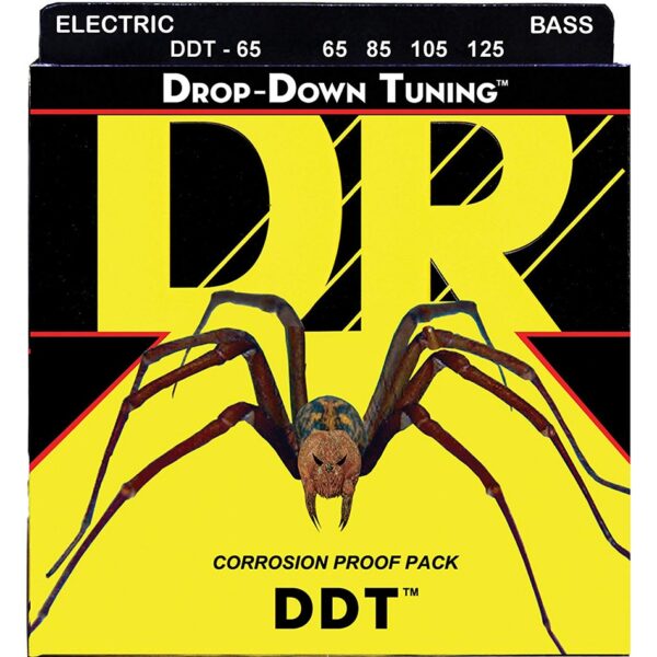 DR DDT Drop Down Tuning Bass Strings 65-125
