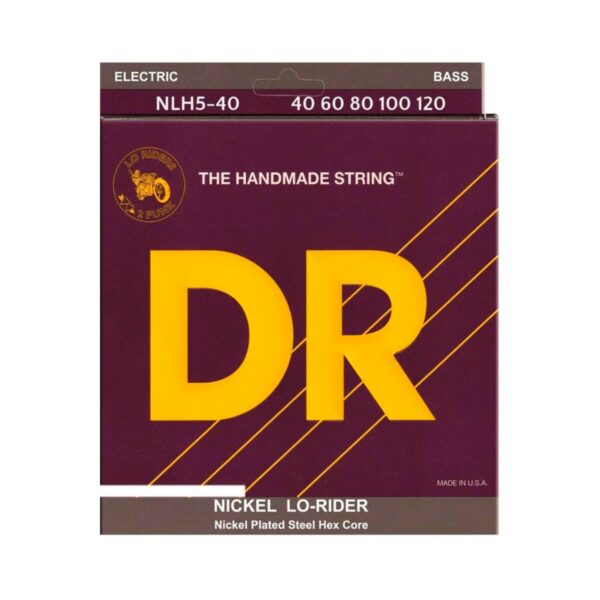 DR Strings Lo-Rider Nickel 5-String Bass Set 40-120