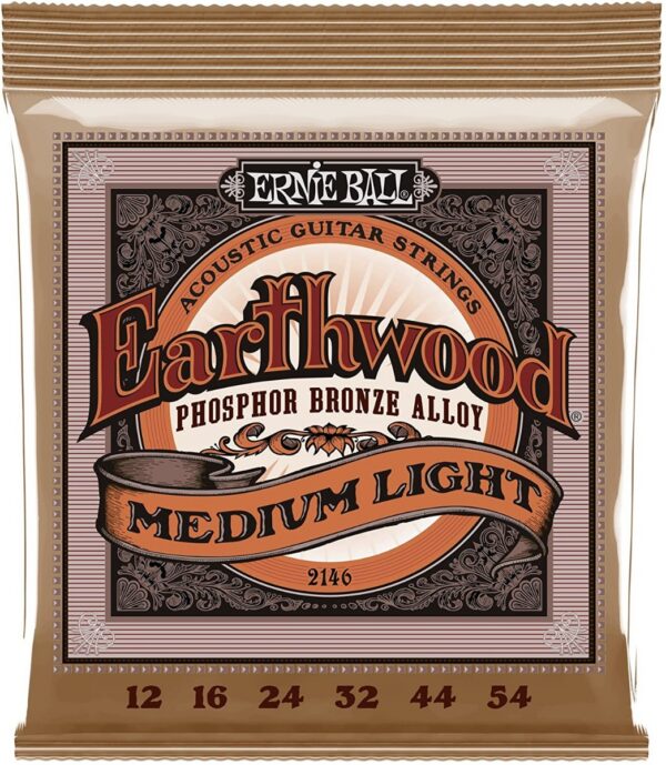 Ernie Ball Earthwood Phosphor Bronze 12-54 Acoustic Strings