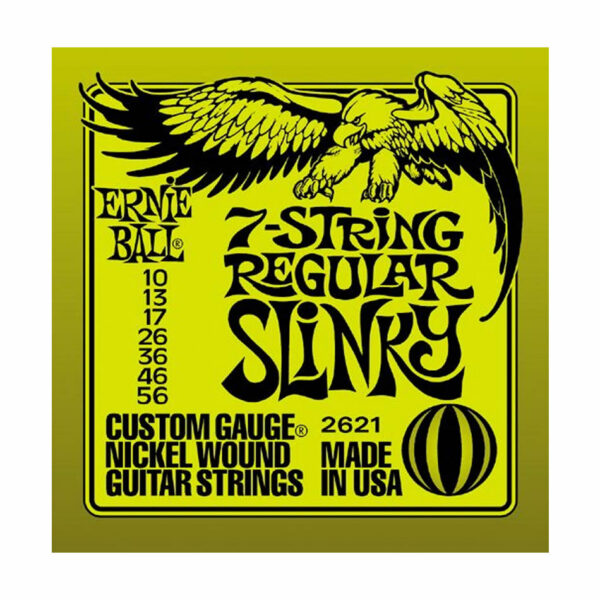 Ernie Ball Regular Slinky 7-String Nickel Wound 2621