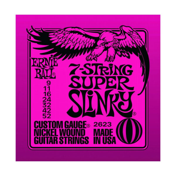 Ernie Ball Super Slinky 7-String Nickel Wound (2623)