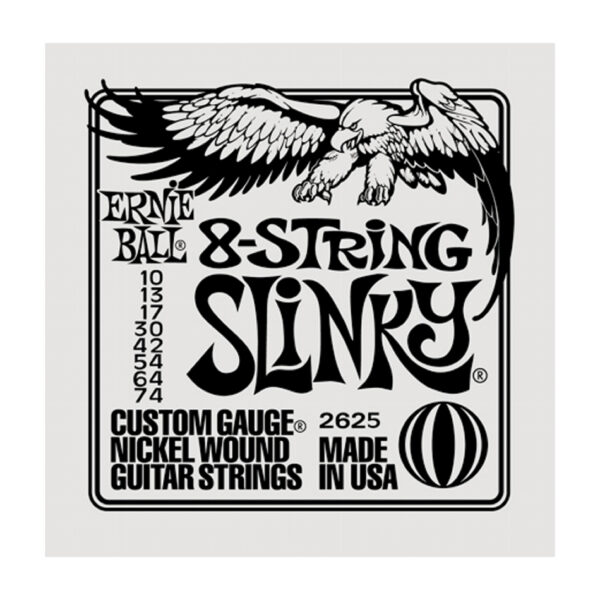 Ernie Ball 2625 Slinky Nickel Wound 8-String Set