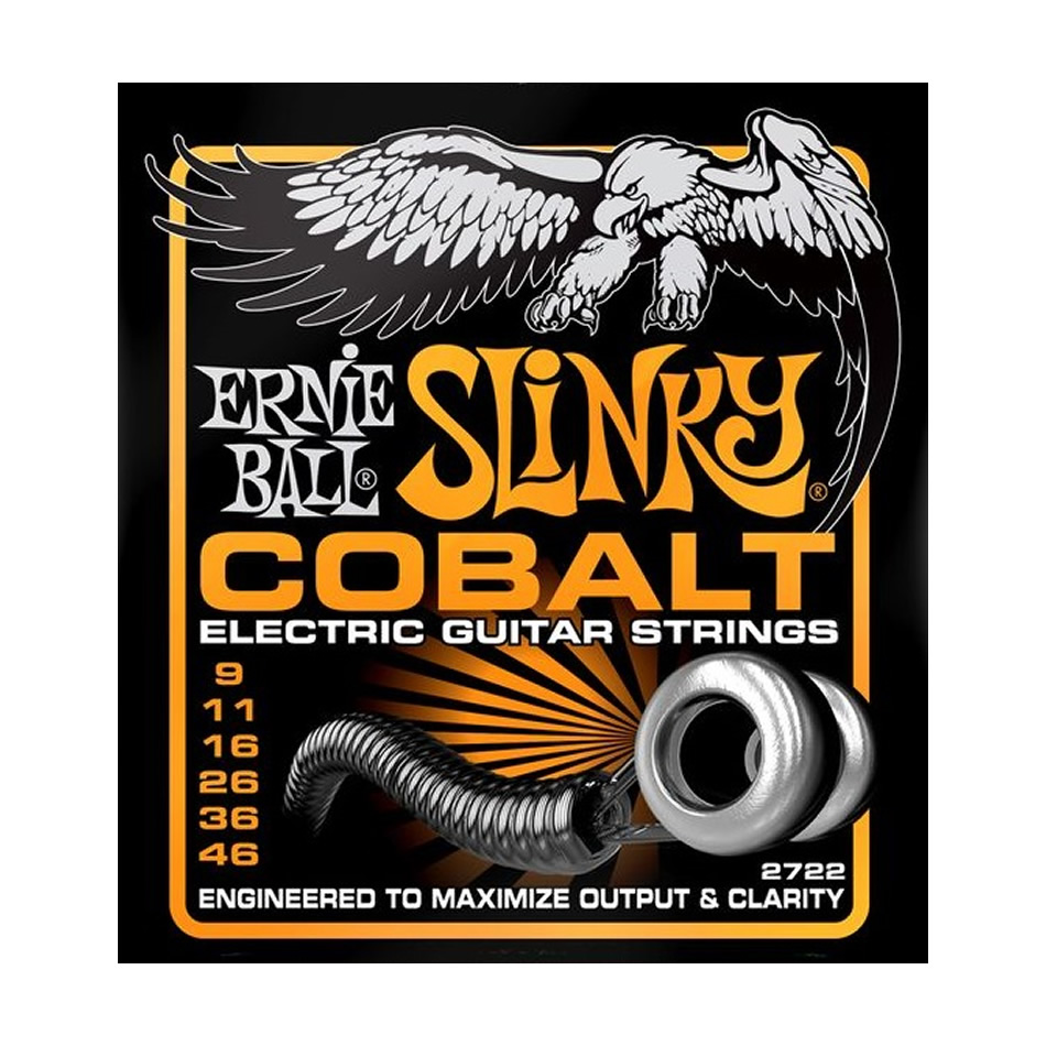 Ernie Ball Cobalt Hybrid Slinky Electric Strings 2722