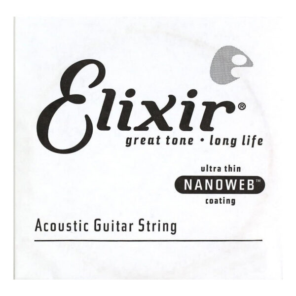 Elixir .039 Nanoweb Phosphor Bronze Single String