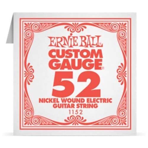 Ernie Ball .052 Nickel Wound Single Electric String
