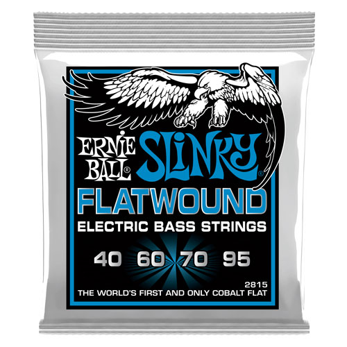 Ernie Ball Extra Slinky Flatwound Cobalt Bass 40-95