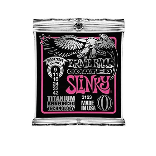 Ernie Ball 3123 Super Slinky Coated RPS .009-.042