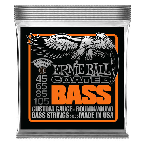 Ernie Ball Coated Hybrid Slinky Bass 45-105