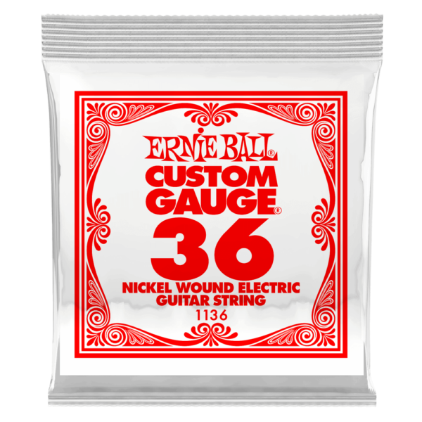 Ernie Ball 1136 Nickel Wound Single .036 Electric String
