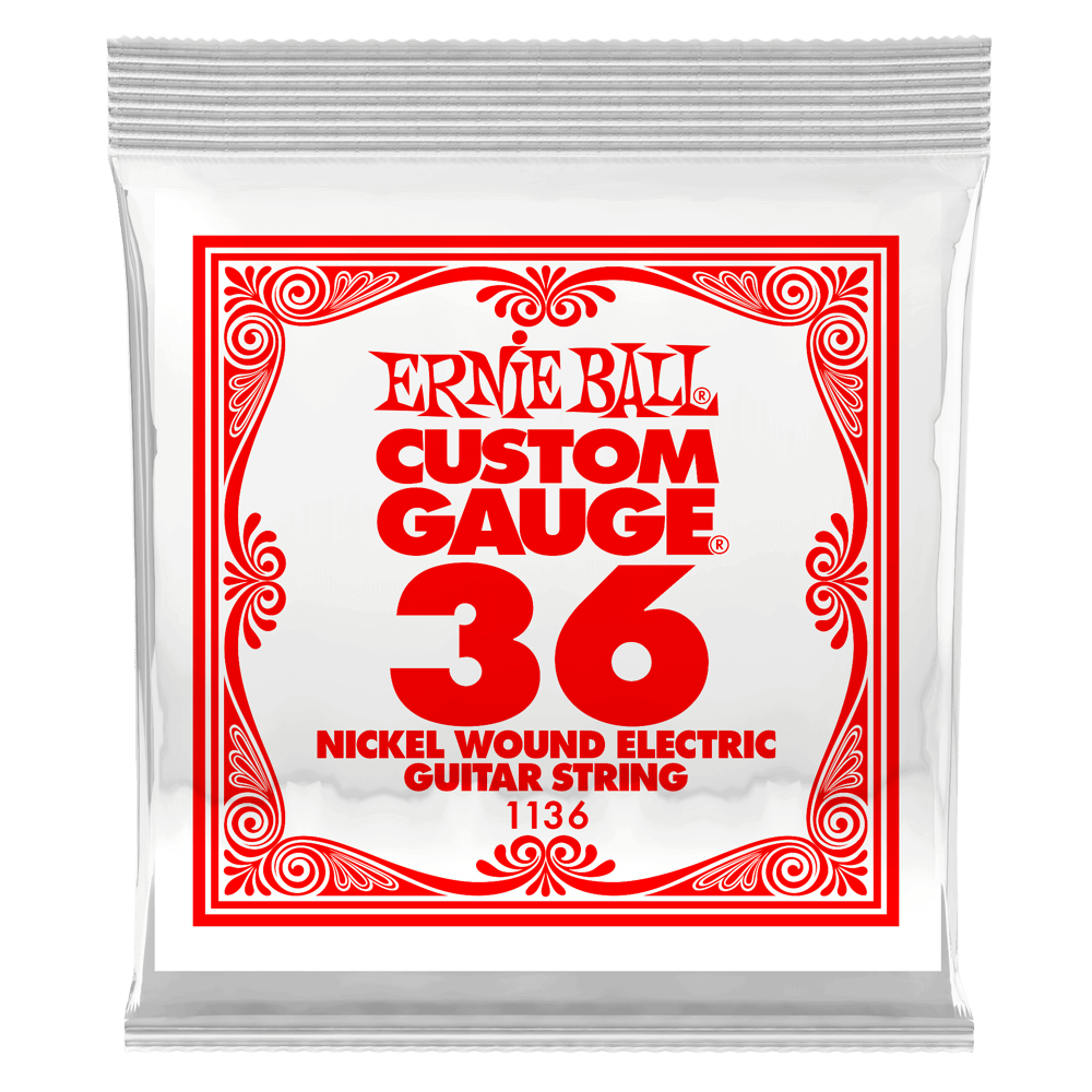 Ernie Ball 1136 Nickel Wound Single .036 Electric String