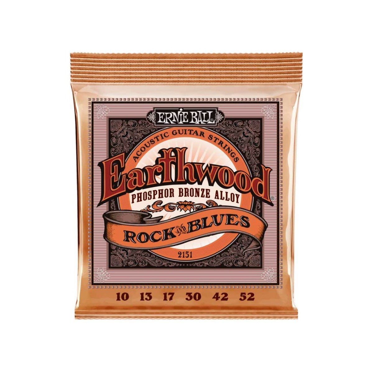 Ernie Ball EB2151 Hybrid Slinky Phosphor Bronze 10-52