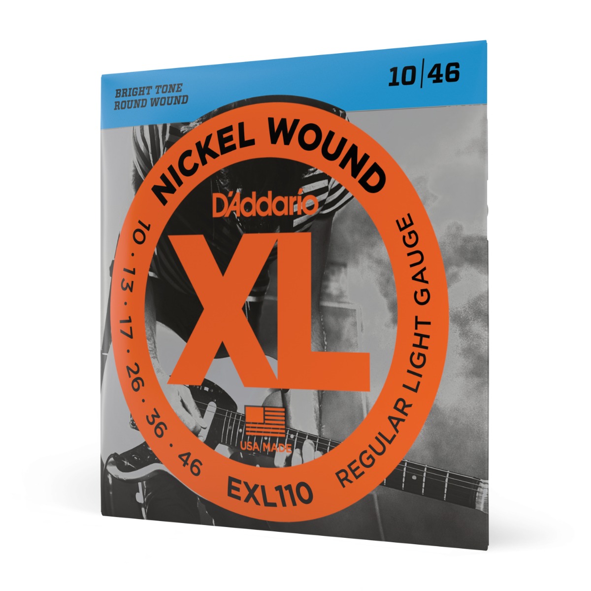 D'Addario EXL110 Nickel Wound Electric Strings 10-46 - Image 4