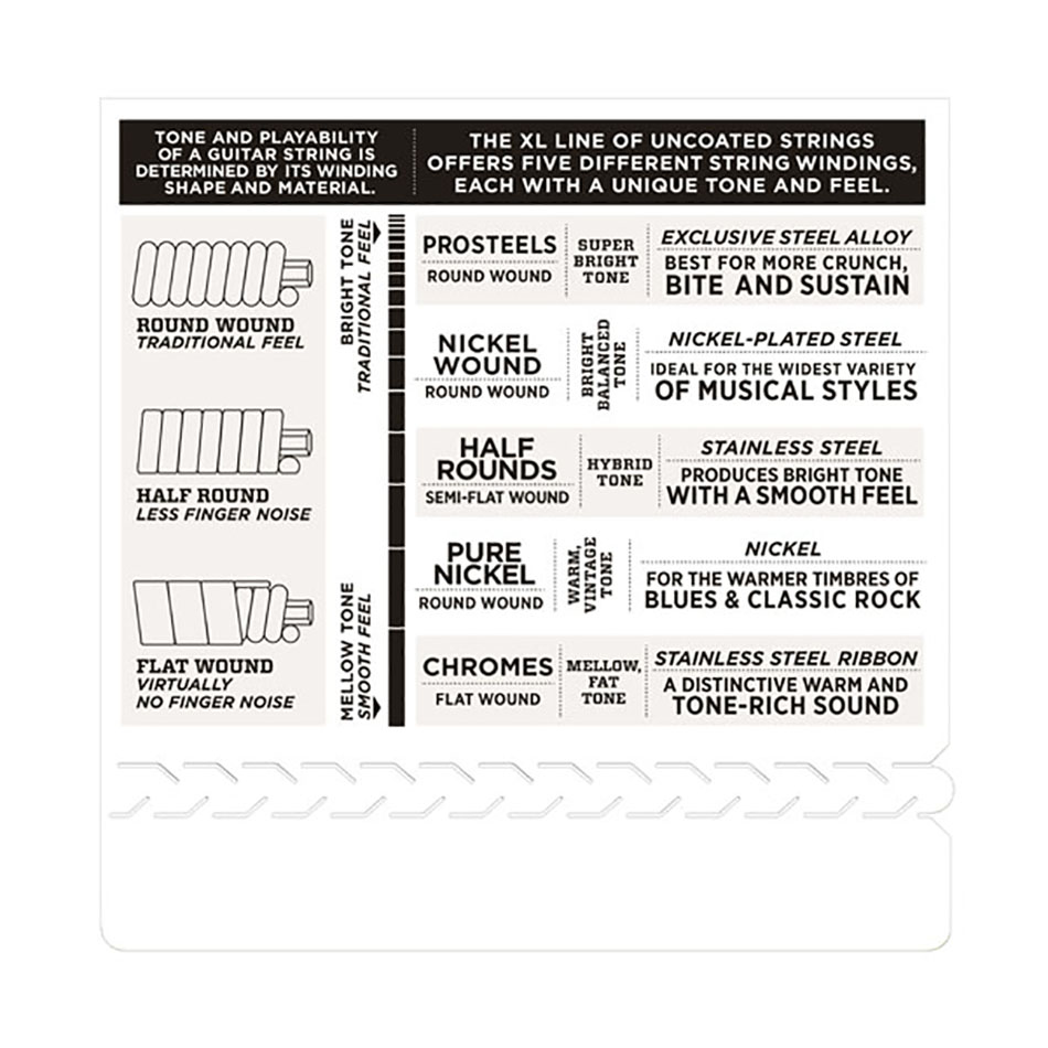 D'Addario EXL115 Nickel Wound 11-49, 10-Pack - Image 4