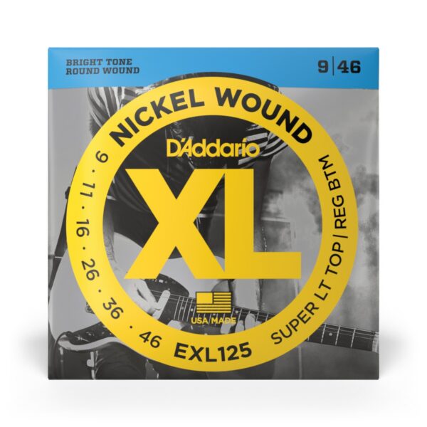 D'Addario EXL125 XL Nickel Electric Strings, .009-.046