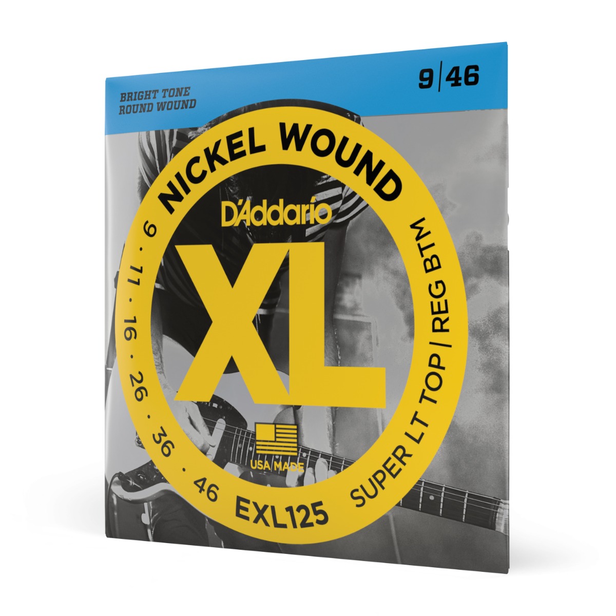 D'Addario EXL125 XL Nickel Electric Strings, .009-.046 - Image 3