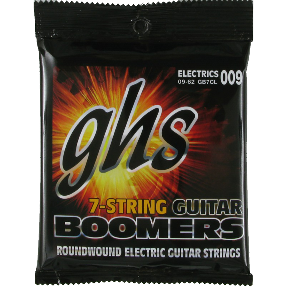GHS Boomers 7-String Custom Light .009-.062