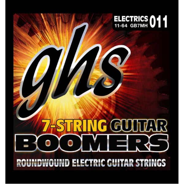 GHS Boomers 7-String Set .011-.064 Med Heavy