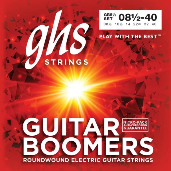 GHS Boomers GB8 1/2 Electric Guitar Strings .0085-.040