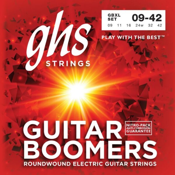 GHS Boomers GBXL Extra-Light Electric Strings 9-42