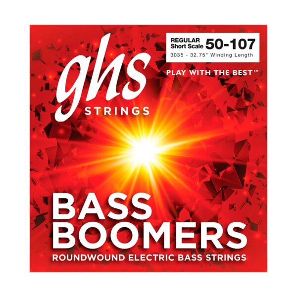 GHS Bass Boomers 3035 Short Scale Regular .050-107