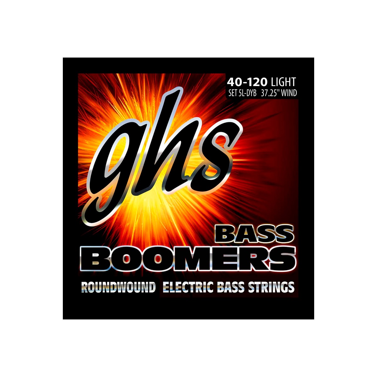 GHS Bass Boomers 5-String Set, Long Scale 040-120