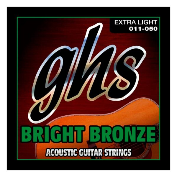GHS Bright Bronze Acoustic Strings - Extra Light