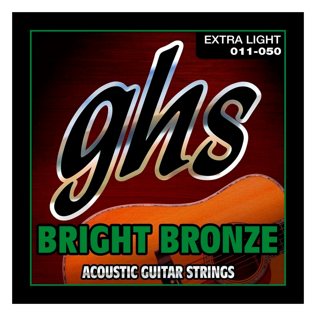 GHS Bright Bronze Acoustic Strings - Extra Light