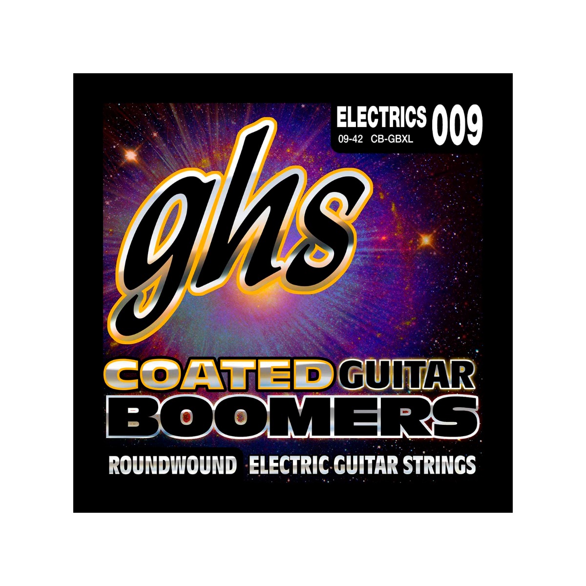 GHS Coated Boomers CB-GBXL Electric Strings 9-42