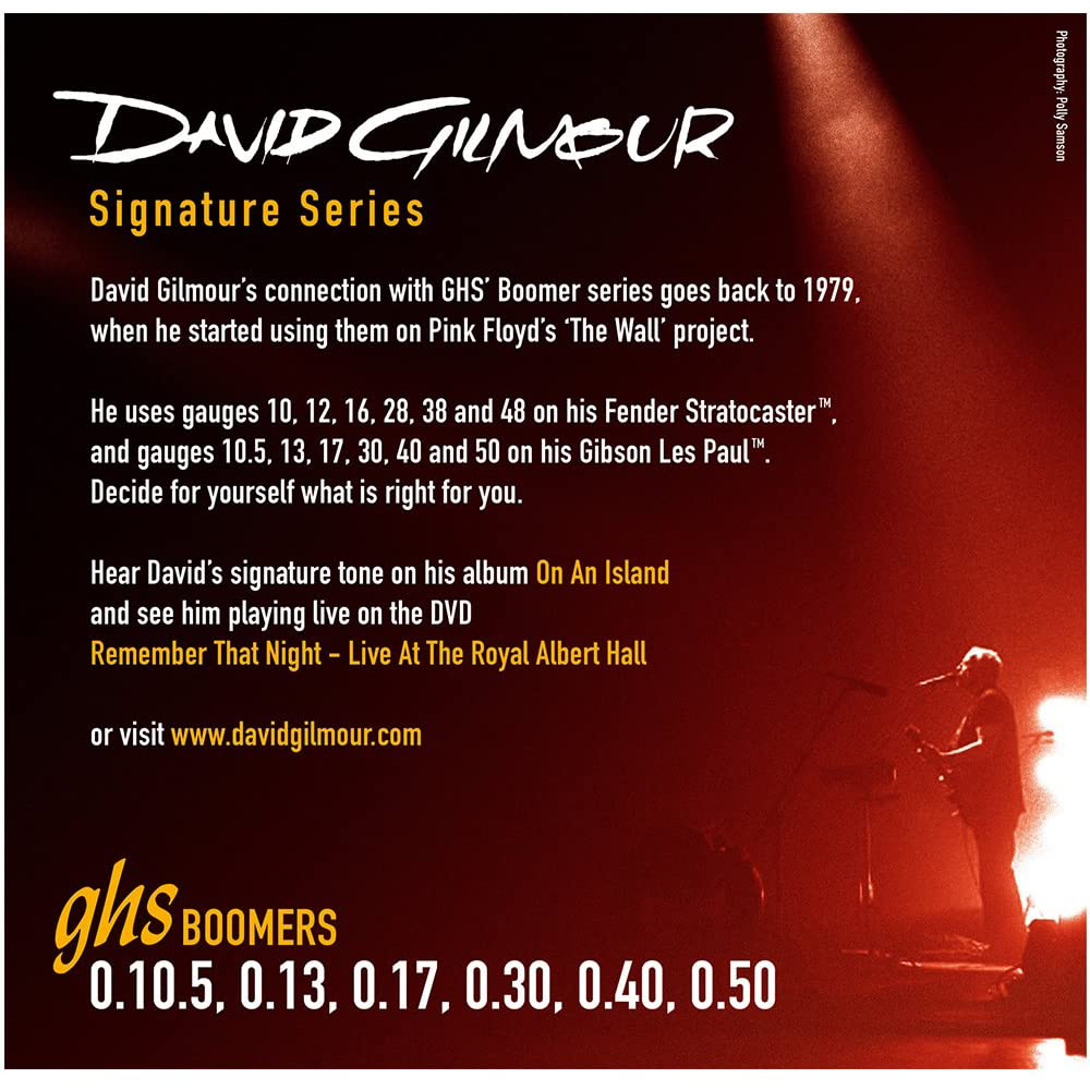 GHS David Gilmour Signature GB-DGG Red 10.5-50 - Image 2