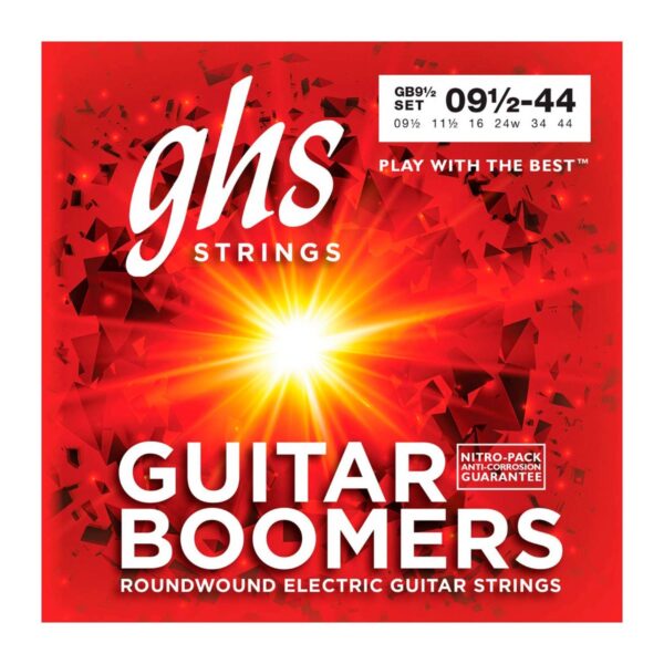 GHS Boomers GB9 1/2 Extra Light+ Electric Strings 9.5-44