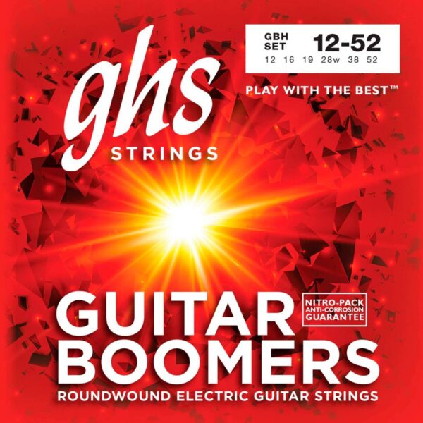 GHS Boomers GBH Nickel Electric Strings 12-52